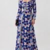 Belle - Tropical Flowers Blue