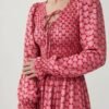 Poppy - Maroon & Peach
