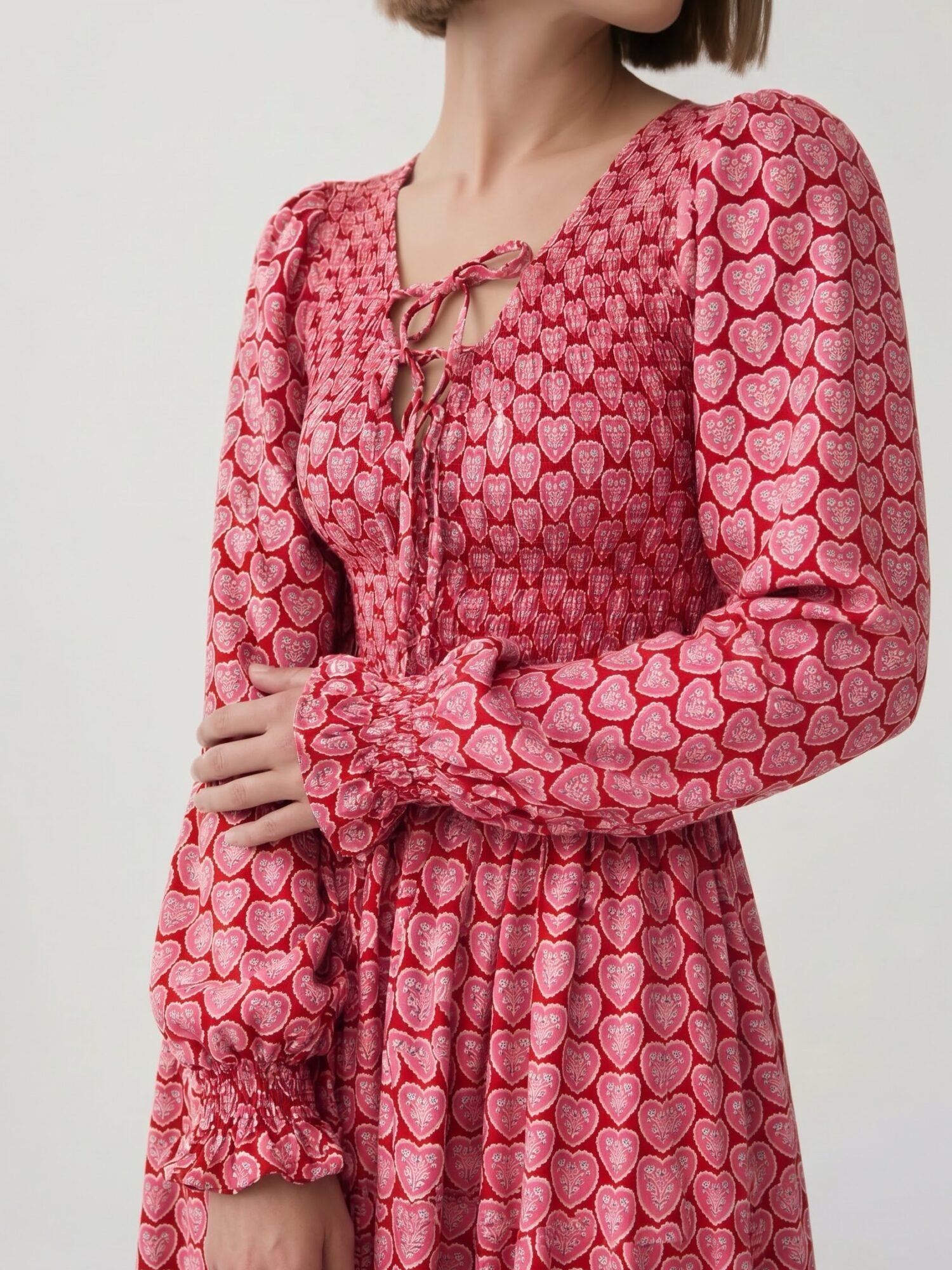 Poppy - Maroon & Peach