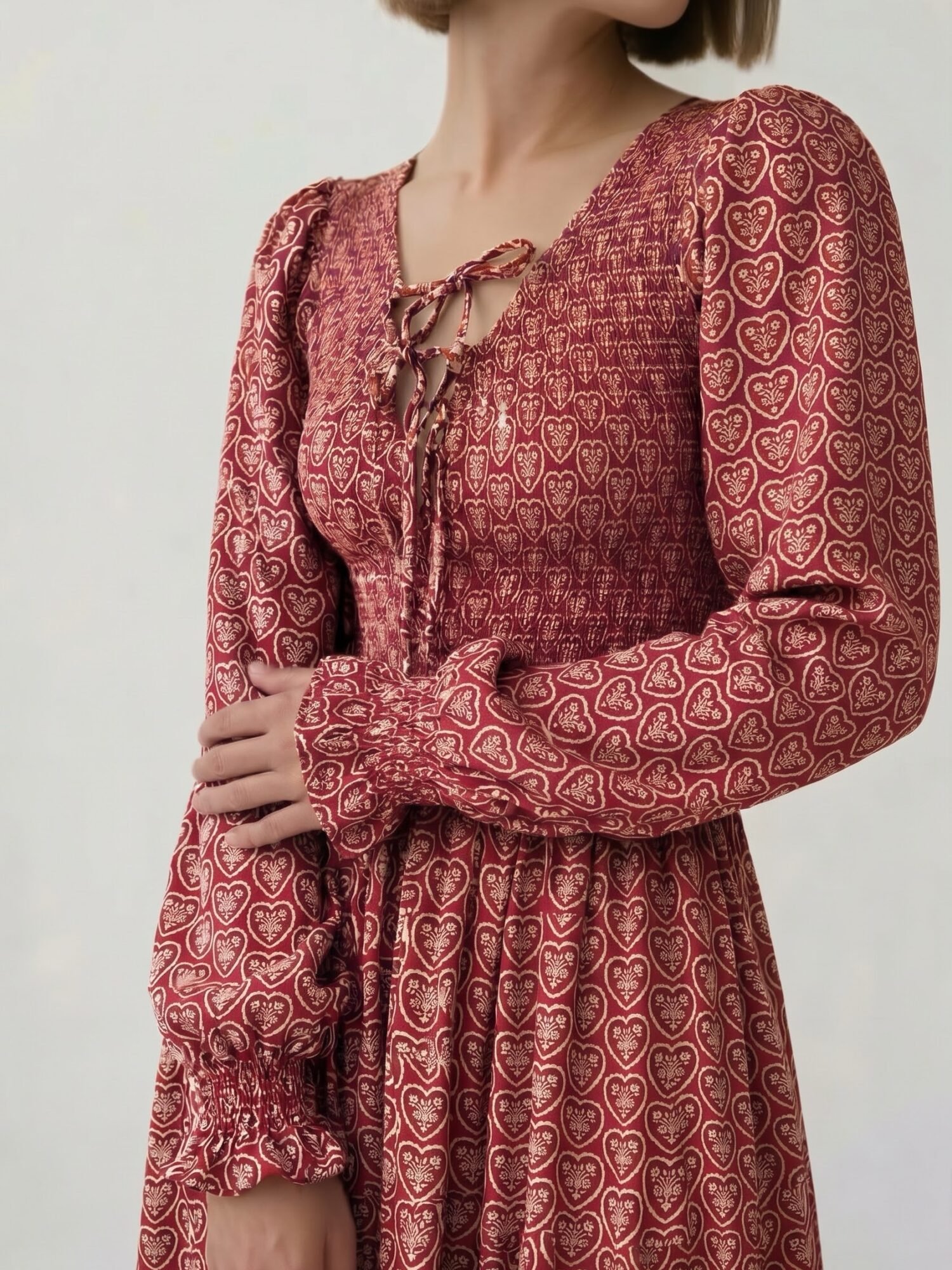 Poppy - Maroon & Red